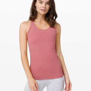 Lululemon Cool Racerback II *Nulu Brier Rose size 8